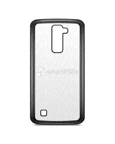 LG K10 2d IMD Colored Mobile Case Design Mockup 2016