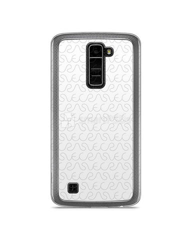LG K10 2d Clear Mobile Case Design Mockup 2016