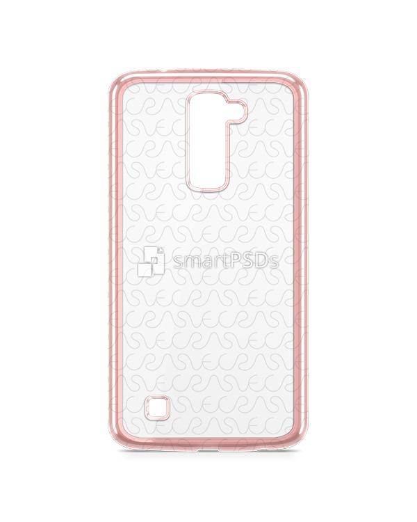 LG K10 TPU Electroplated Case Design Mock-up 