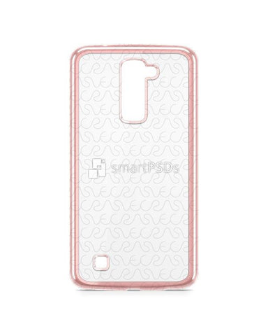 LG K10 TPU Electroplated Case Design Mock-up
