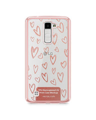 LG K10 TPU Electroplated Case Design Mock-up 