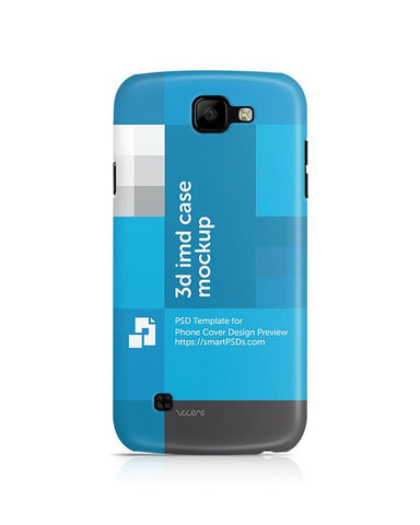 LG K3 3d IMD Mobile Case Design Mockup 2016