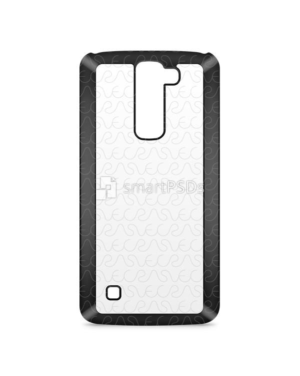 LG K7 2d IMD Colored Mobile Case Design Mockup 2016
