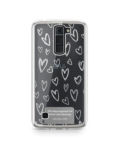 LG K7 TPU Electroplated Case Design Mock-up