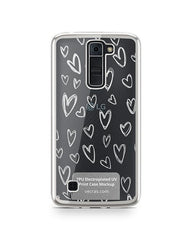 LG K7 TPU Electroplated Case Design Mock-up 