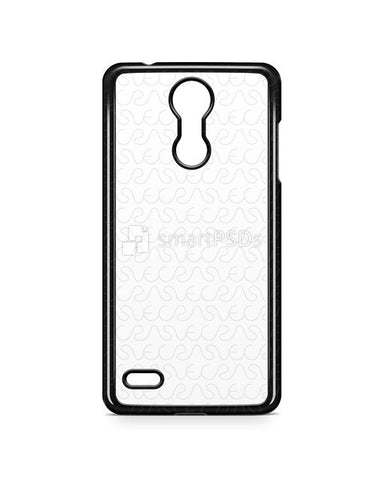 LG K8 2018 2d PC Colored Case Design Mockup