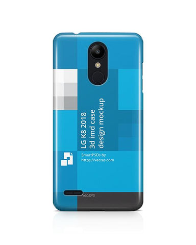 LG K8 2018 3d IMD Case Design Mockup