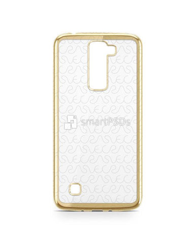 LG K8 TPU Electroplated Case Design Mock-up