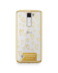 LG K8 TPU Electroplated Case Design Mock-up