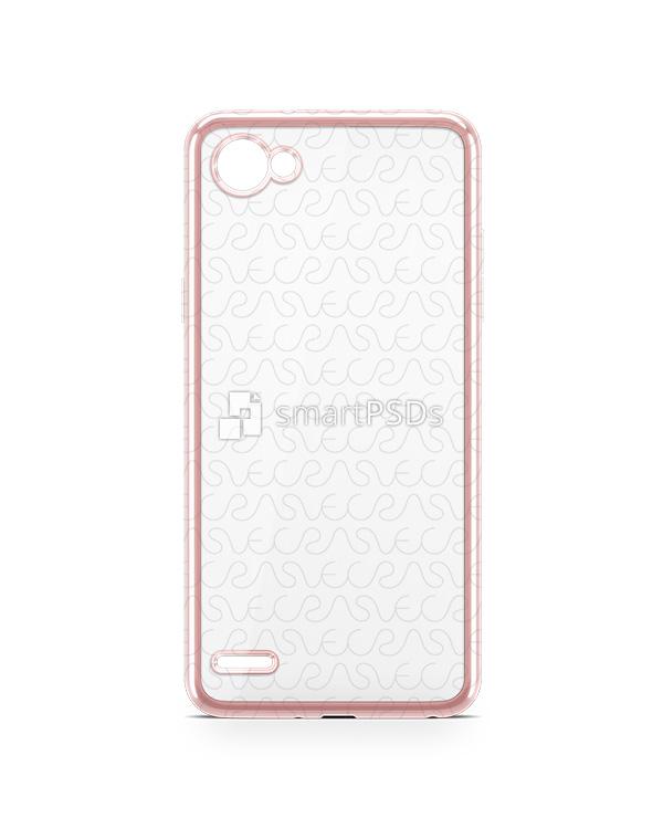 LG Q6 TPU Electroplated Case Design Mock-up 2017