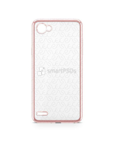 LG Q6 TPU Electroplated Case Design Mock-up 2017