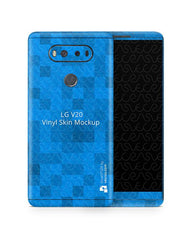 LG V20 Vinyl Skin Design Mockup 2016