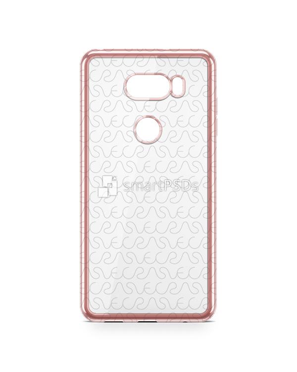 LG V30 TPU Electroplated Case Design Mock-up 2017