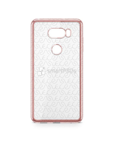 LG V30 TPU Electroplated Case Design Mock-up 2017