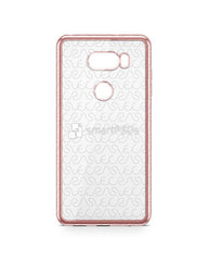 LG V30 TPU Electroplated Case Design Mock-up 2017