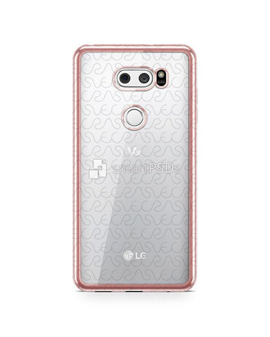 LG V30 TPU Electroplated Case Design Mock-up 2017