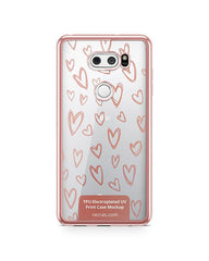 LG V30 TPU Electroplated Case Design Mock-up 2017