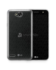 LG X Power 2 UV TPU Clear Case Design Mockup