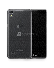 LG X Power UV TPU Clear Case Design Mockup