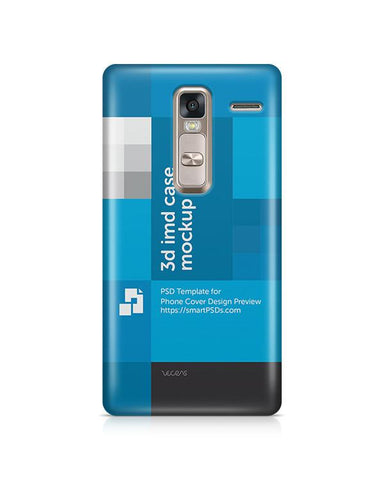 LG Zero 3d IMD Mobile Case Design Mockup 2015