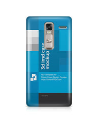 LG Zero 3d IMD Mobile Case Design Mockup 2015