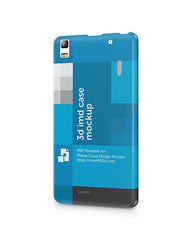 Lenovo A7000 3d IMD Mobile Case Design Mockuo 2015