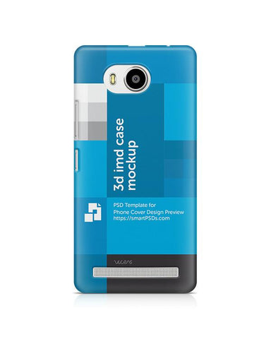 Lenovo A7700 3d IMD Mobile Case Design mockup 2016