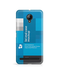 Lenovo Vibe C2 3d IMD Mobile Case Design Mockup 2016