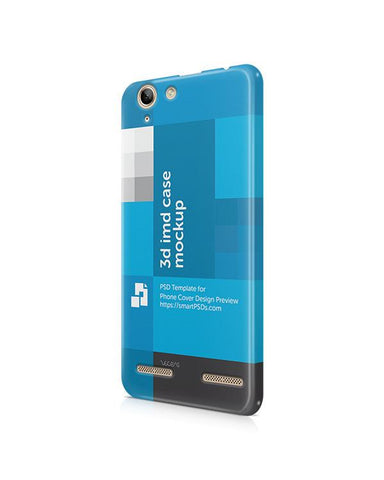Lenovo Vibe K5 Plus 3d IMD Mobile Case Design Mockup 2016