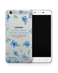 Lenovo K5 Plus UV TPU Clear Case Design Mockup