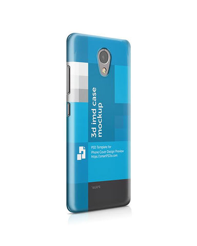 Lenovo P2 3d IMD Mobile Case Design Mockup 2016- Right View