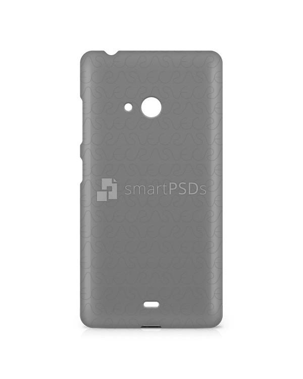 Microsoft Lumia 540 3d IMD Mobile Case Design Mockup 2015