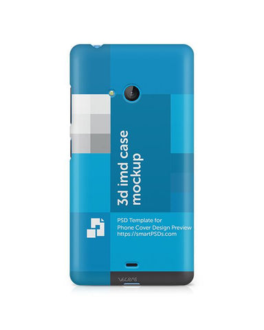 Microsoft Lumia 540 Phone Cover Design Template