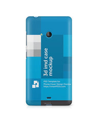 Microsoft Lumia 540 3d IMD Mobile Case Design Mockup 2015