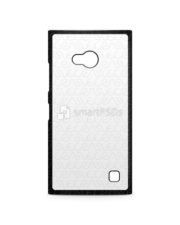 Microsoft Lumia 730 2d IMD Colored Mobile Case Design Mockup 2014