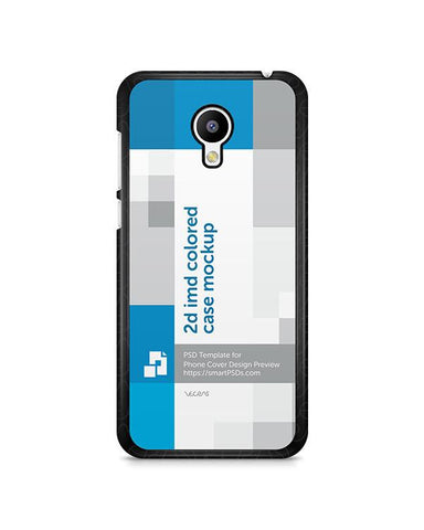 Meizu M2 2d IMD Colored Mobile Case Design Mockup 2015