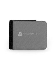 Sublimation Mens Leather Wallet Mockup - 6 Views