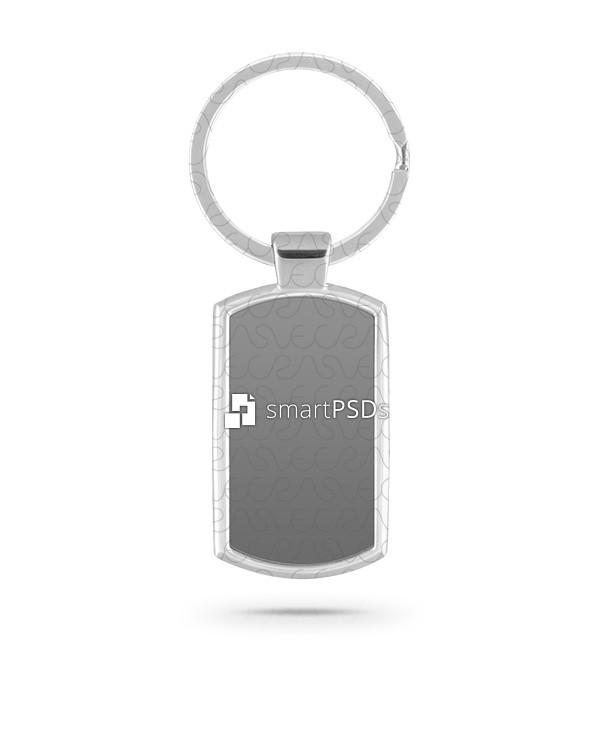Metal Key Chain Mockup for Sublimation Design Preview
