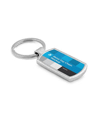 Metal Key Chain Mockup for Sublimation Design Preview
