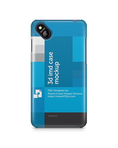 Micromax Bolt D303 3d IMD Mobile Case Design Mockup 2015