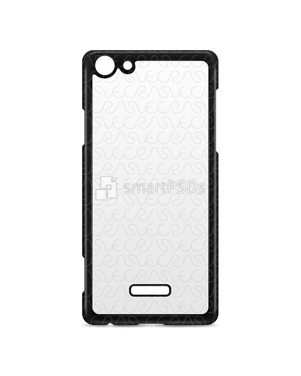 Micromax Canvas Selfie 3 2d IMD Colored Mobile Case Design Mockup 2015