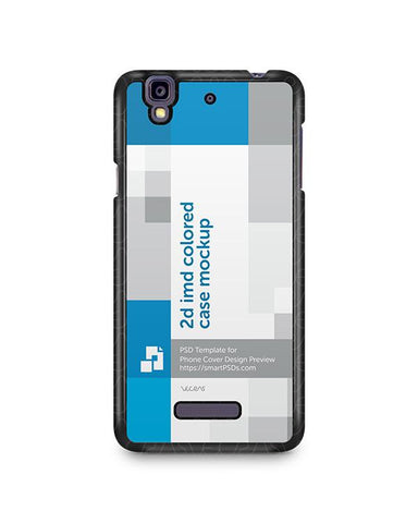 Micromax Yureka 2d IMD Colored Mobile Case Design Mockup 2014