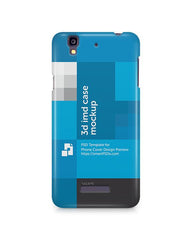 Micromax Yureka 3d IMD Mobile Case Design Mockup 2015