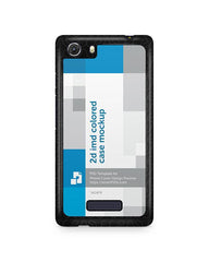 Micromax unite 3 2d IMD Colored Mobile Case Design Mockup 2017