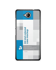 Microsoft Lumia 650 2d IMD Colored Mobile Case Design Mockup 2016