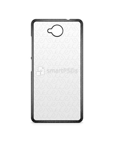 Microsoft Lumia 650 2d IMD Colored Mobile Case Design Mockup 2016