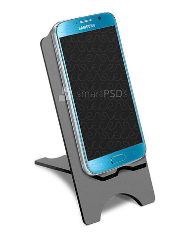 Mobile/Tablet Benelux Stand Small Mockup for Sublimation Preview design