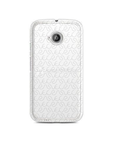 Motorola Moto E2 2d Clear Mobile Case Design Mockup 2015