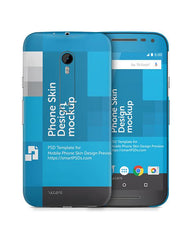 Moto G3 Mobile Skin Design Template