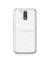 Moto G4 Plus 2d Flexi Clear Case Design Mockup 2016 (Front-Back)